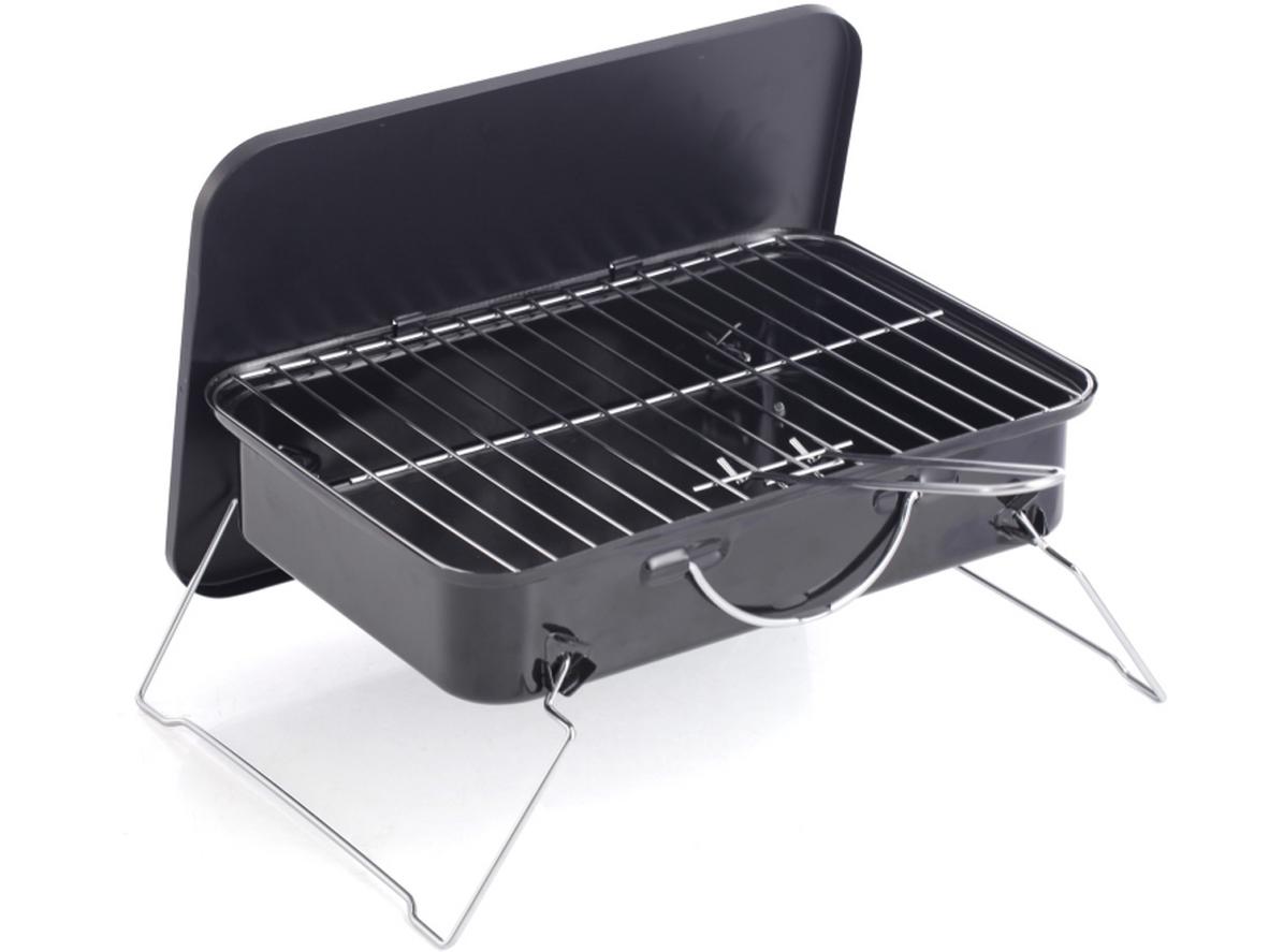 Bếp than di động có nắp kèm vỉ nướng La Fonte-015868