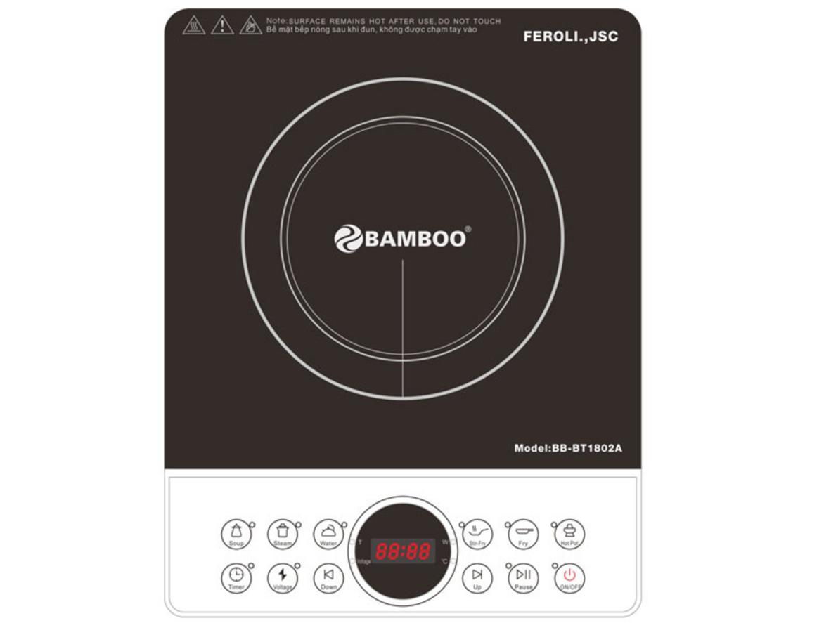 Tổng quan Bếp từ Bamboo 1802A