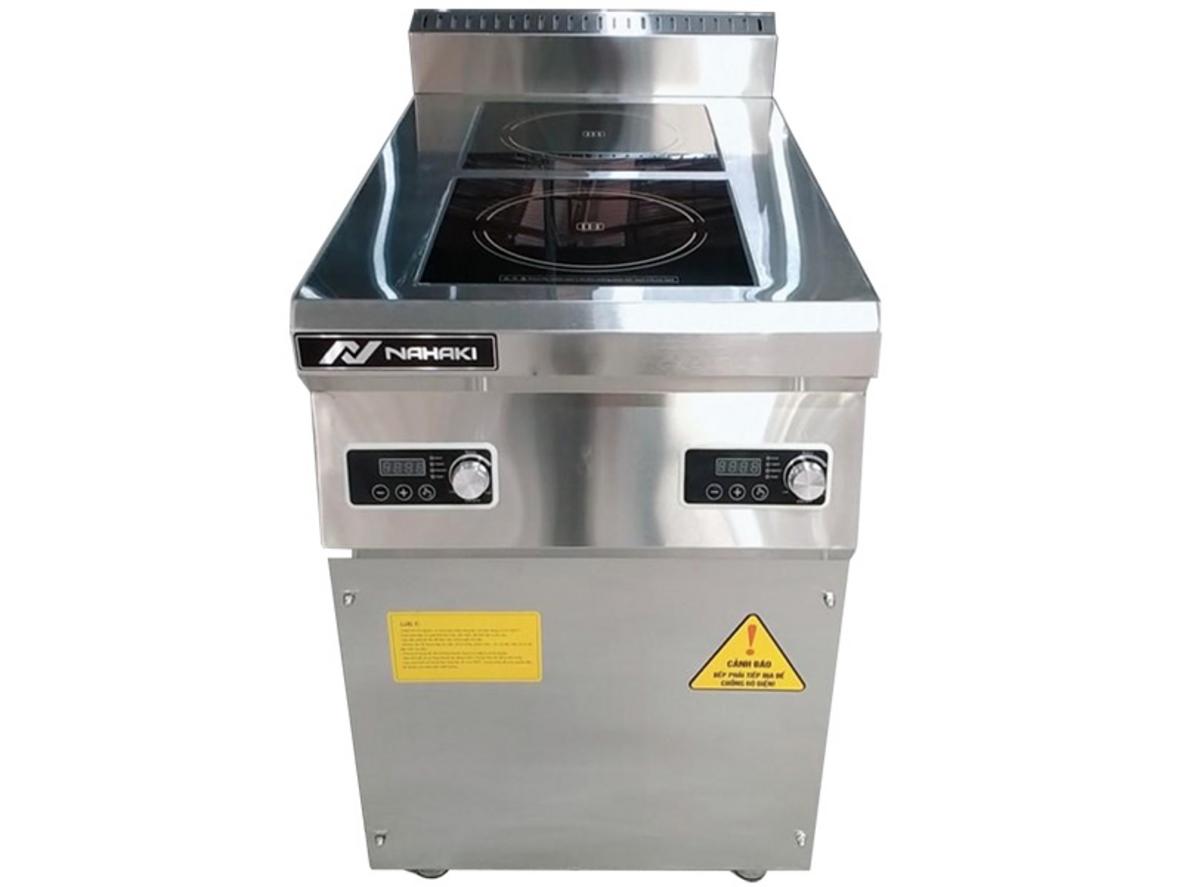 Tổng quan Bếp từ công nghiệp đôi Nahaki (mặt phẳng kính, không gồm nồi)