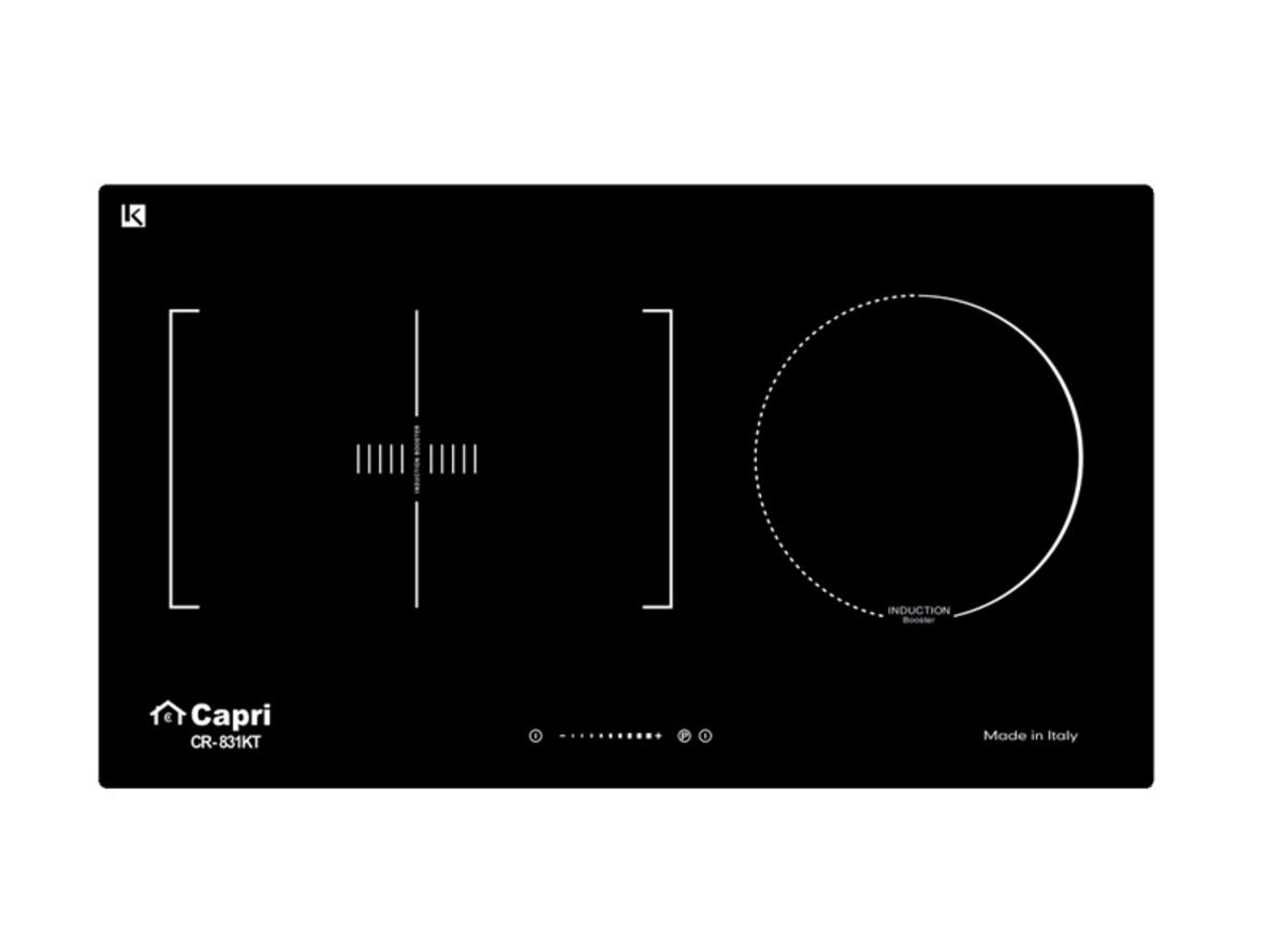 Tổng quan Bếp từ đa điểm 3 vùng nấu Capri CR-831KT