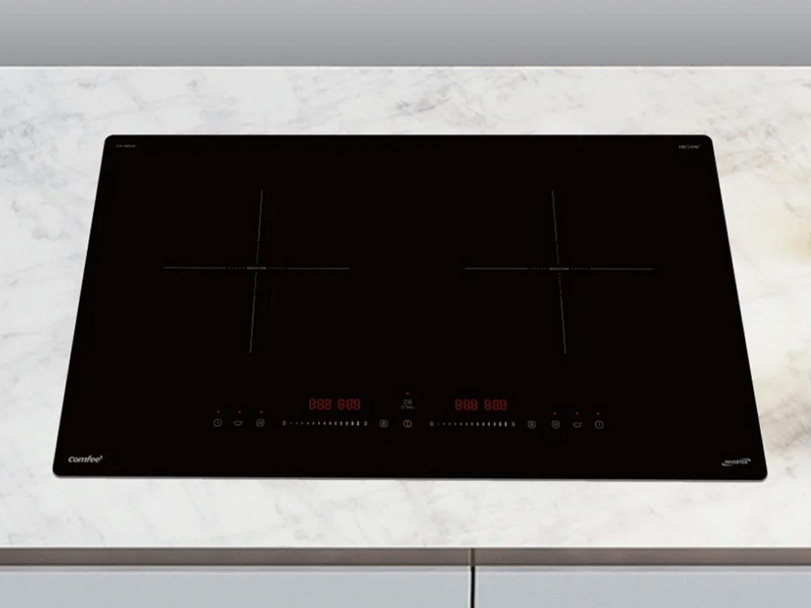 Mặt kính Ceramic Hegon bền đẹp, sang trọng và dễ vệ sinh.