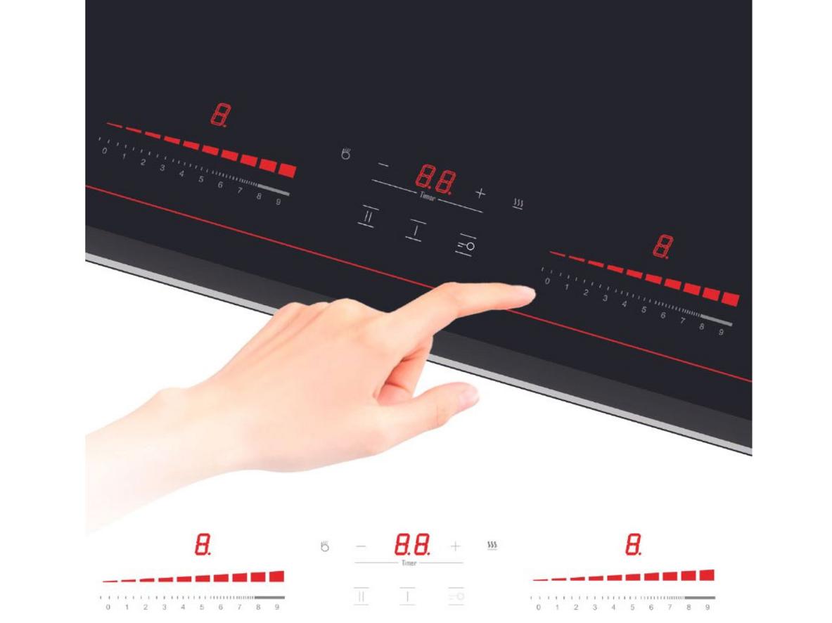 Tổng quan Bếp từ đôi âm Tomate GH DUO-S2I Serie 6