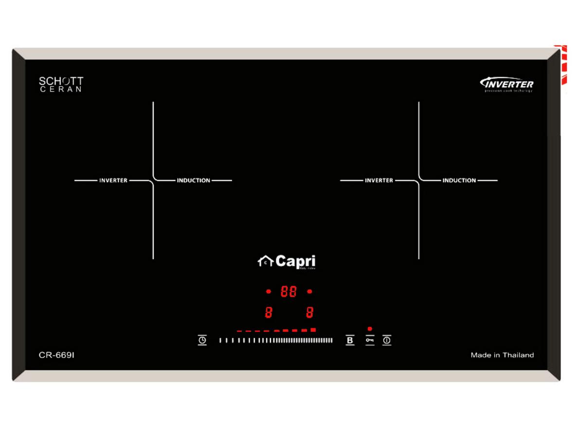 Tổng quan Bếp từ đôi Capri CR-669I