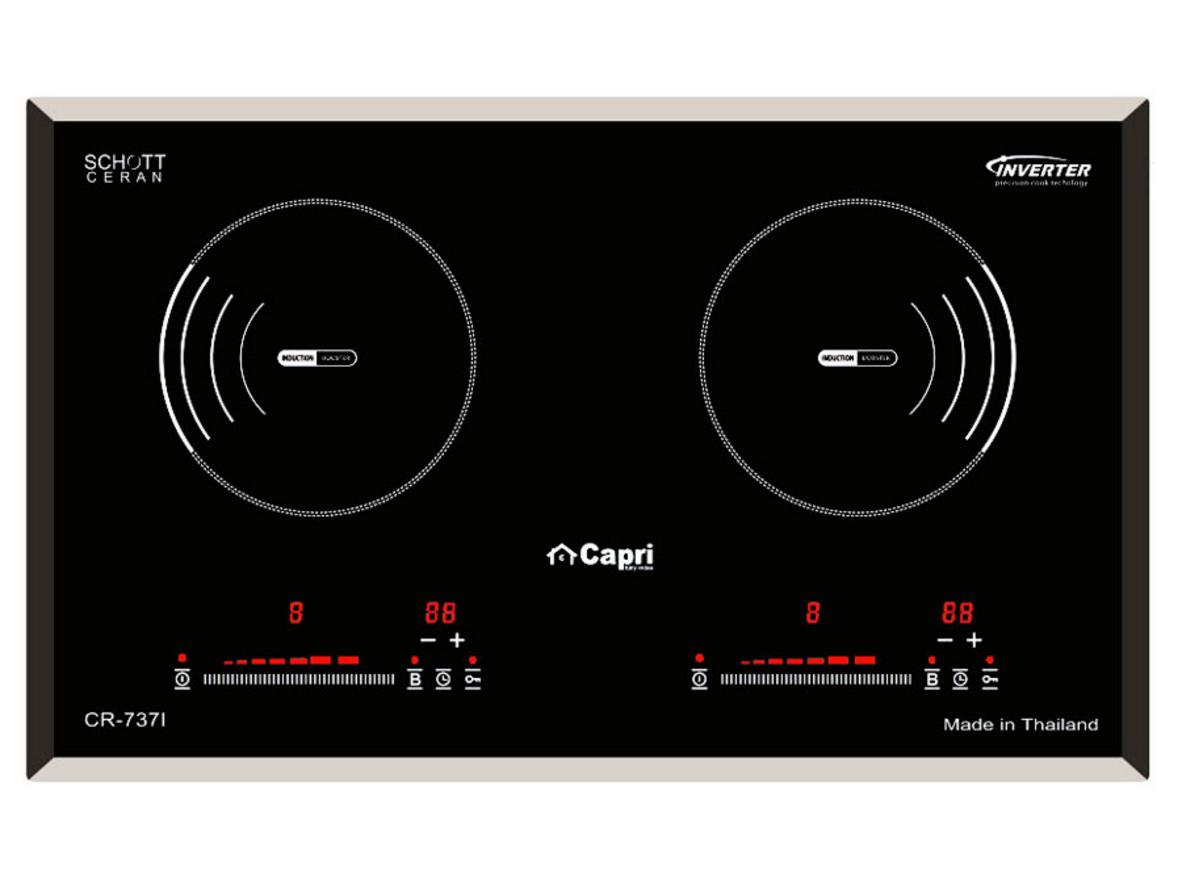 Tổng quan Bếp từ đôi Capri CR-737I
