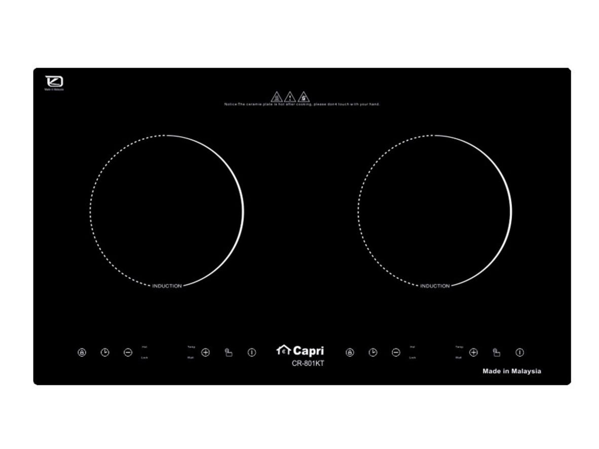 Tổng quan Bếp từ đôi Capri CR-801KT