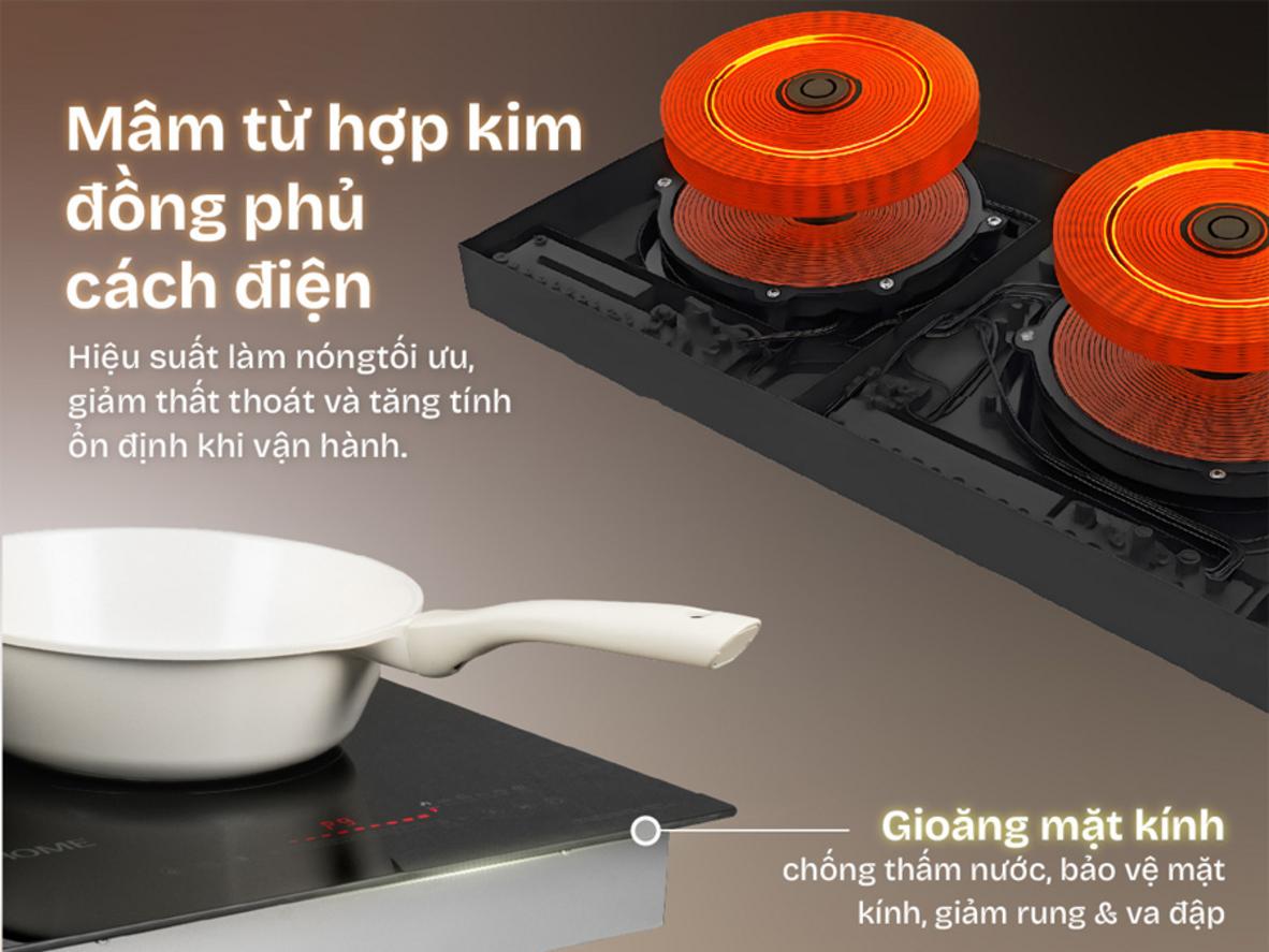 Công nghệ Inverter giúp tiết kiệm điện và nấu ổn định