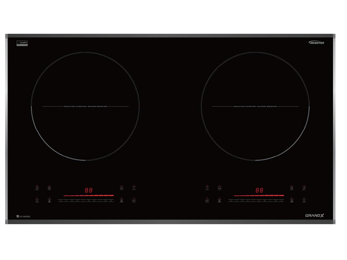 Tổng quan Bếp từ đôi GrandX GX IP689SE