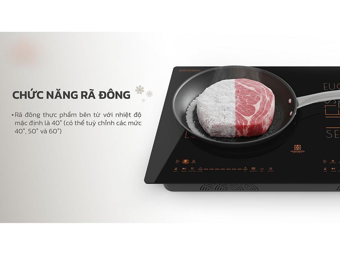 Tổng quan Bếp từ đôi Hawonkoo Inverter CEH-286