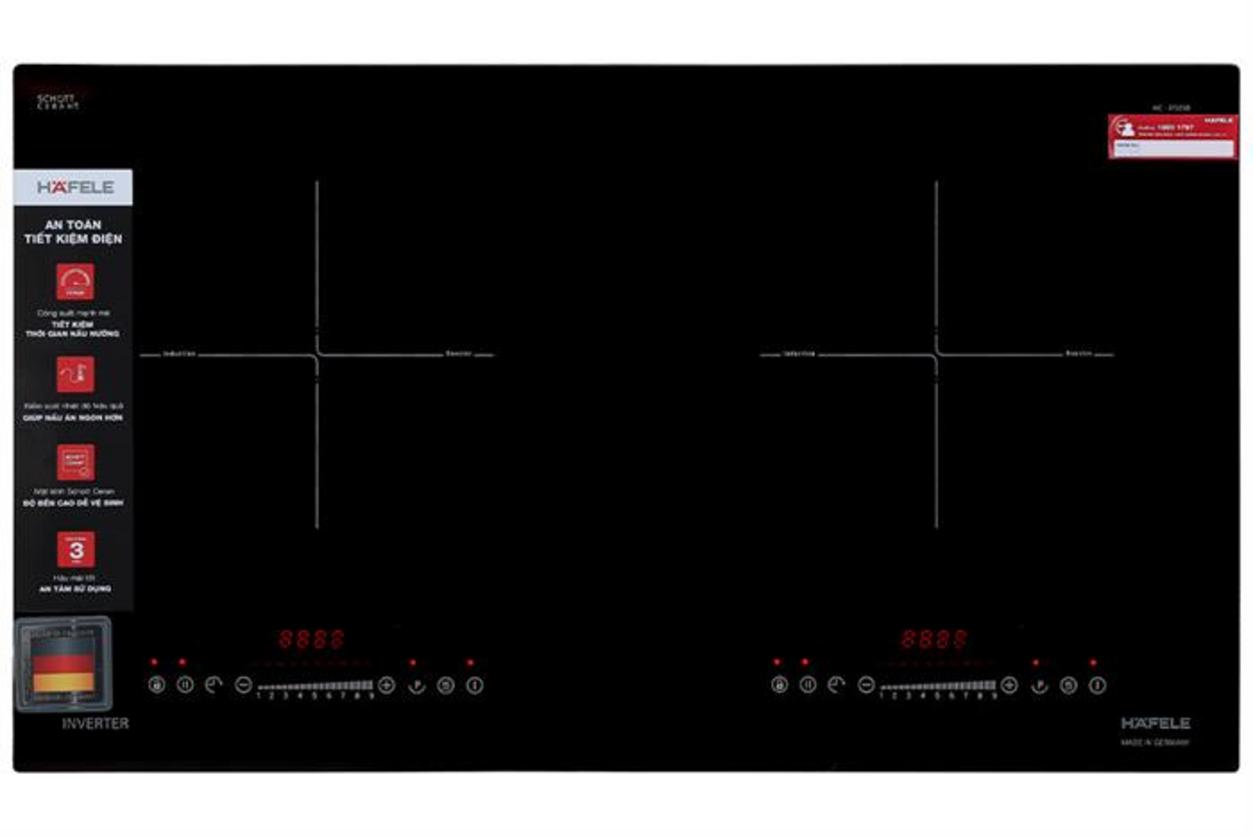 Tổng quan Bếp từ đôi lắp âm Hafele HC-I7325B (533.09.979)