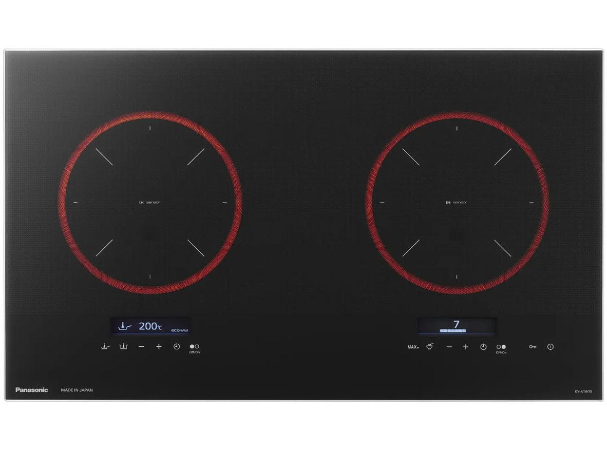 Tổng quan Bếp từ đôi lắp âm Panasonic KY-A1W70KRA
