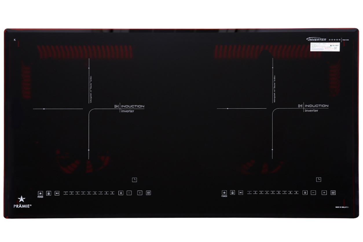 Tổng quan Bếp từ đôi lắp âm Pramie 2208