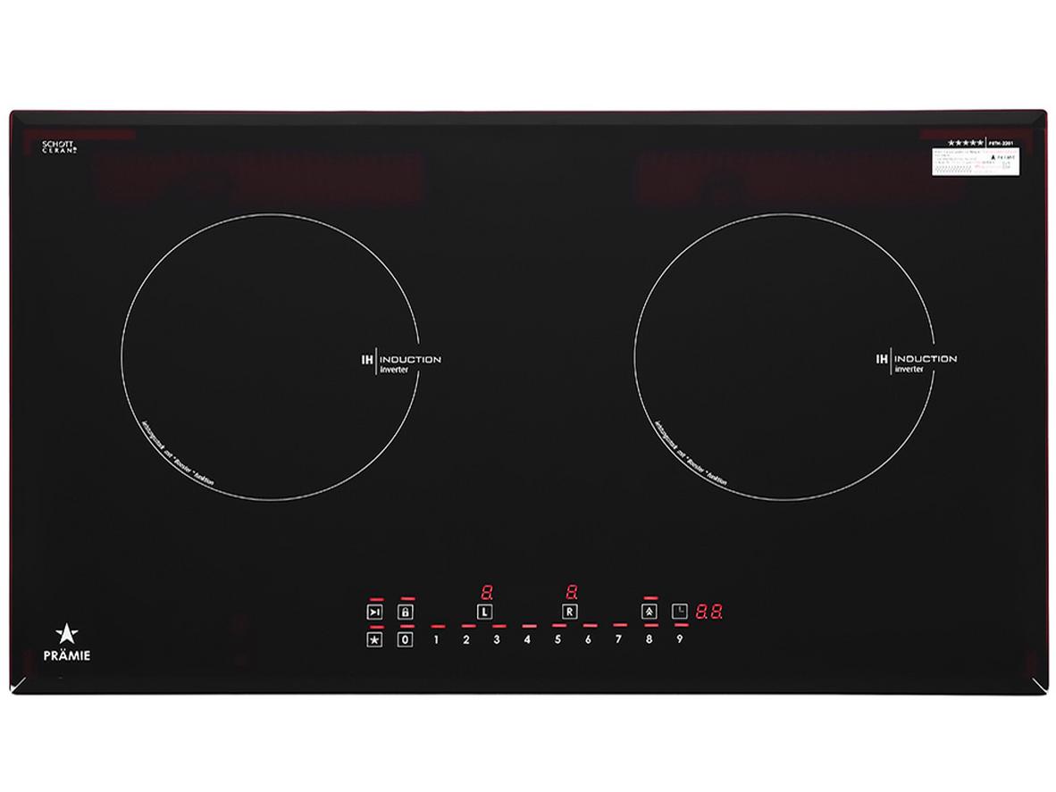 Tổng quan Bếp từ đôi lắp âm Pramie PRTH-2201