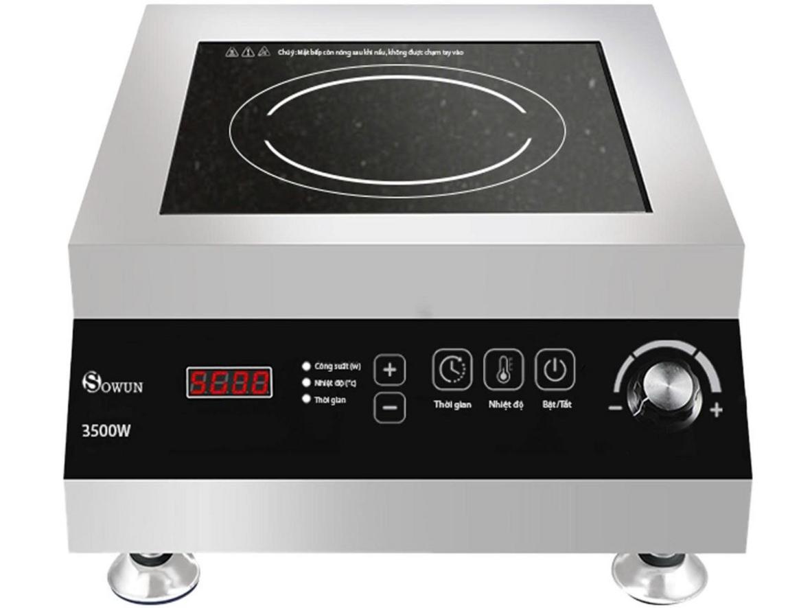 Tổng quan Bếp từ đơn công nghiệp Sowun SW 1235 (3.500W)
