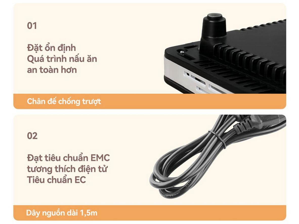 Tổng quan Bếp từ đơn Fujihome IC1391