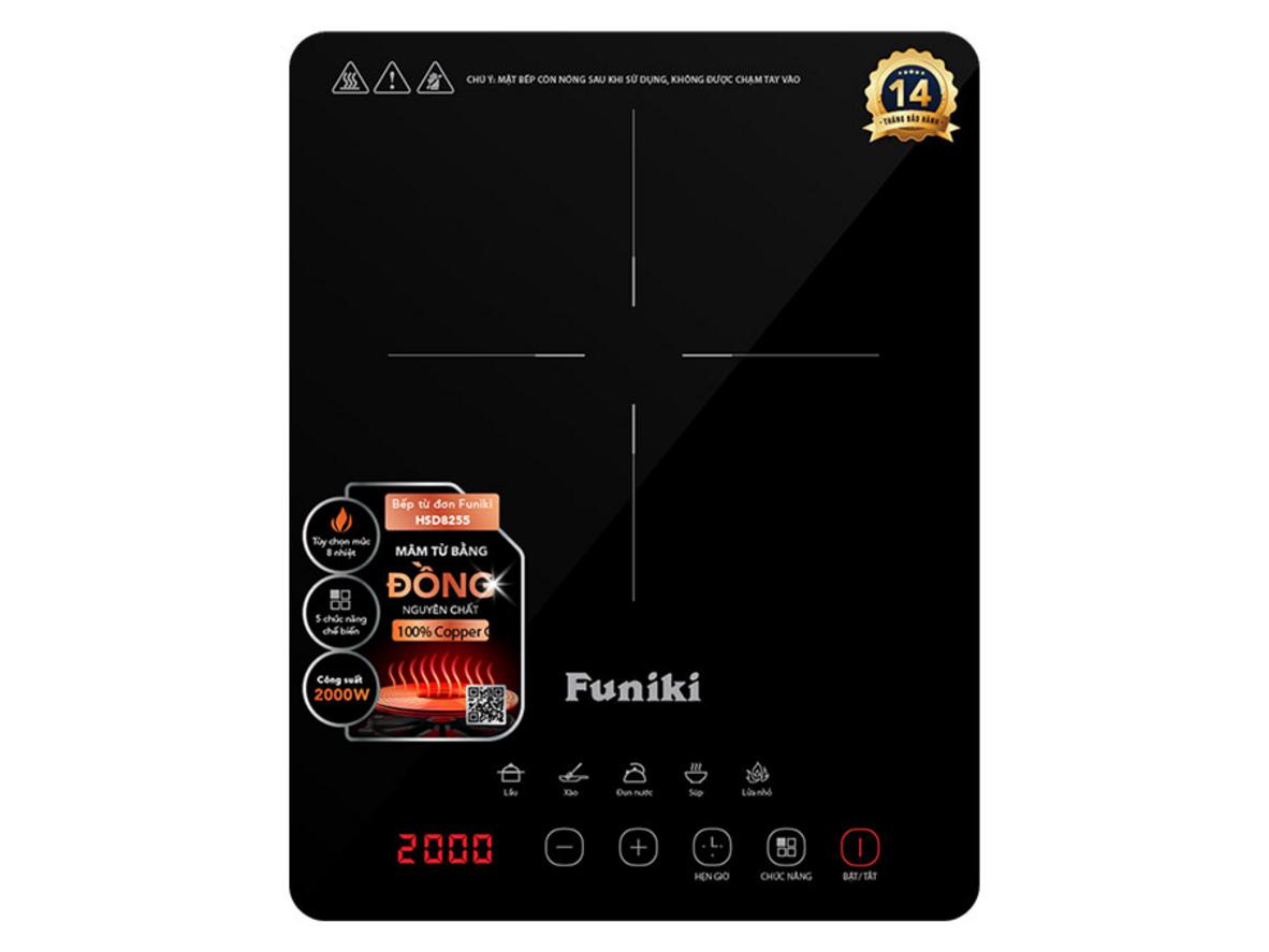 Tổng quan Bếp từ đơn Funiki HSD8255