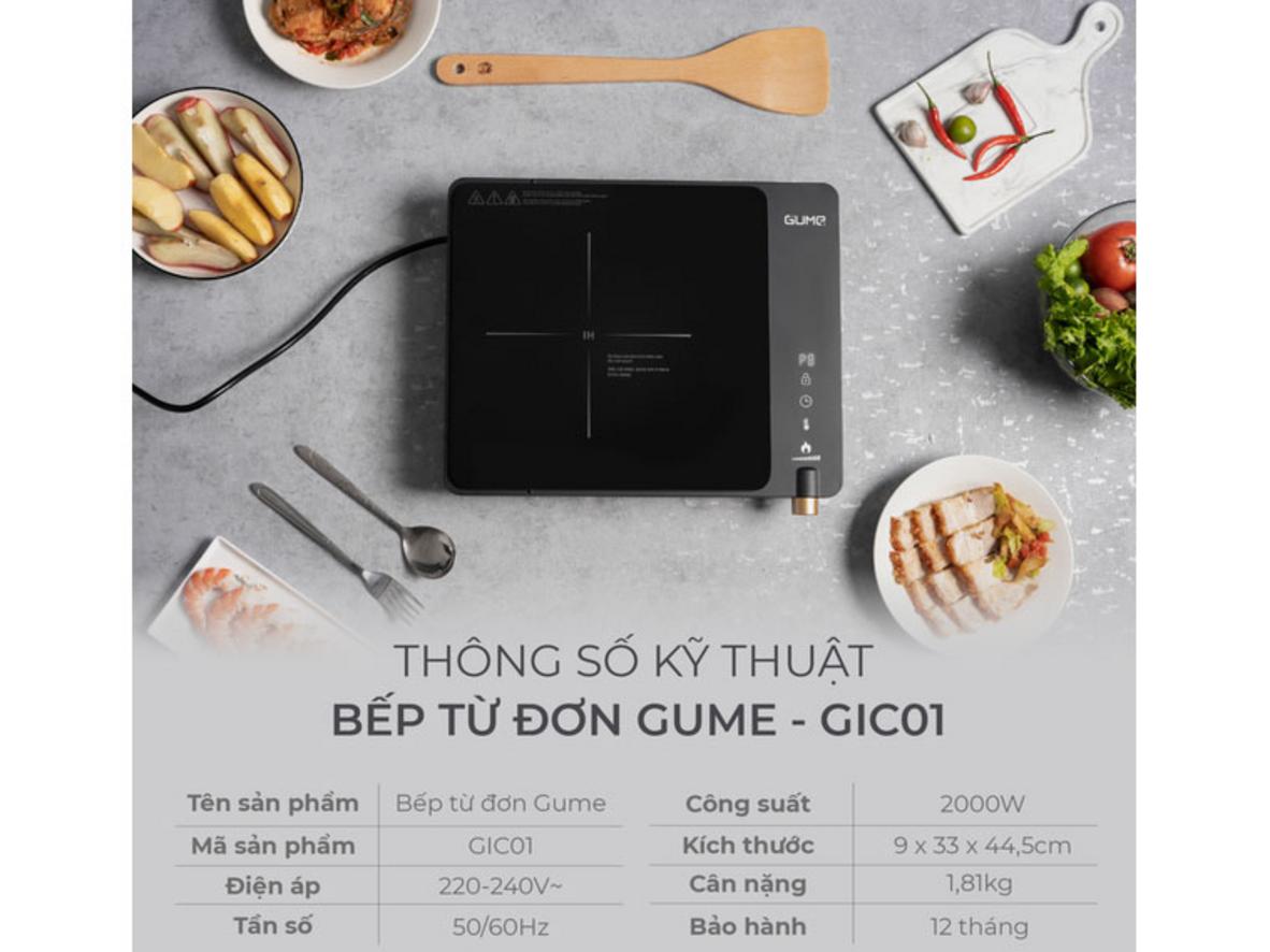Công suất 2000W cho khả năng nấu nhanh