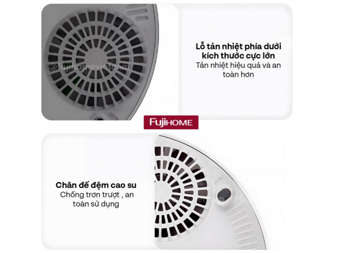 Tổng quan Bếp từ đơn tròn Fujihome IC-H02