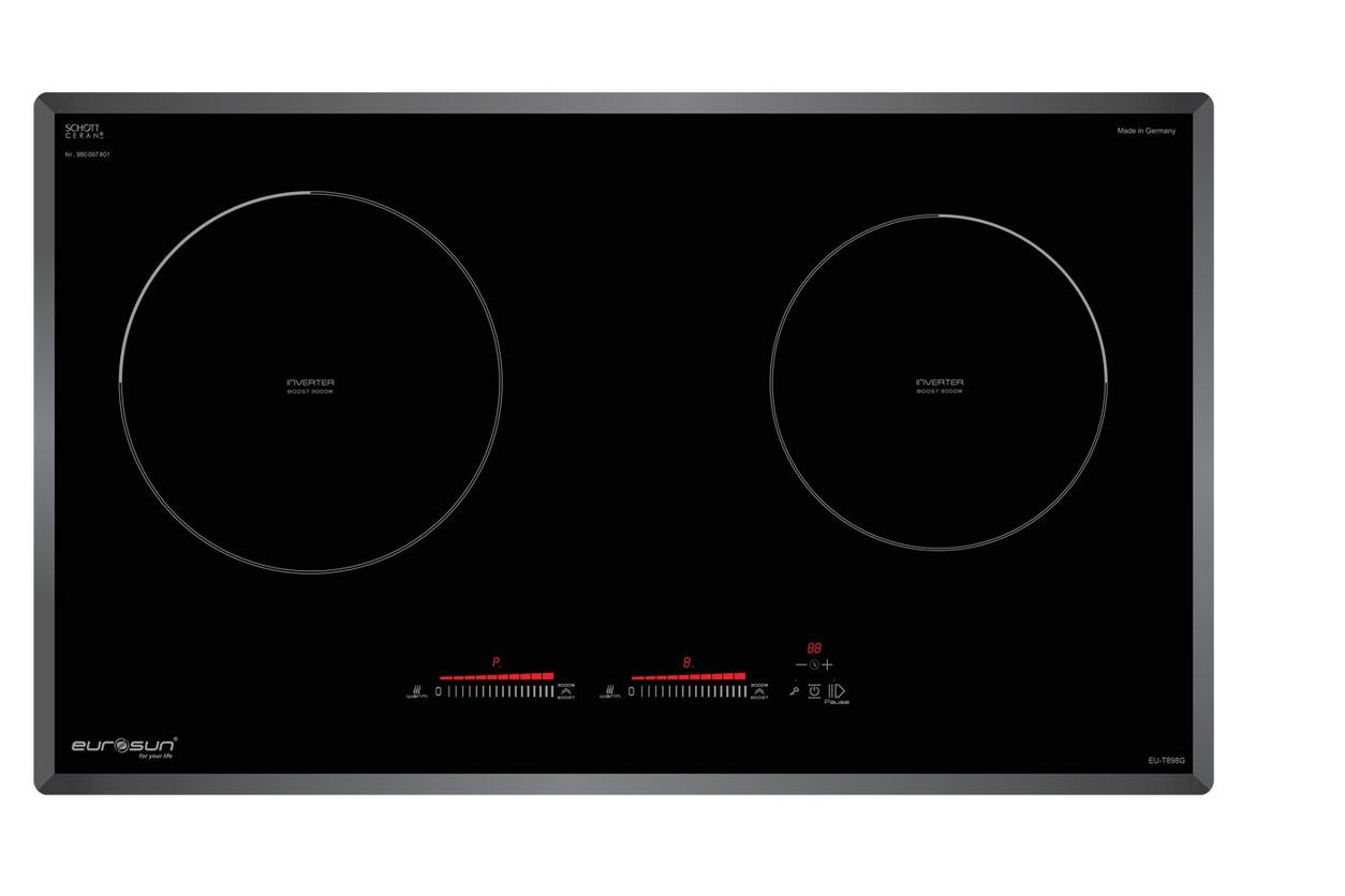 Tổng quan Bếp từ Eurosun EU-T898G 2 vùng nấu
