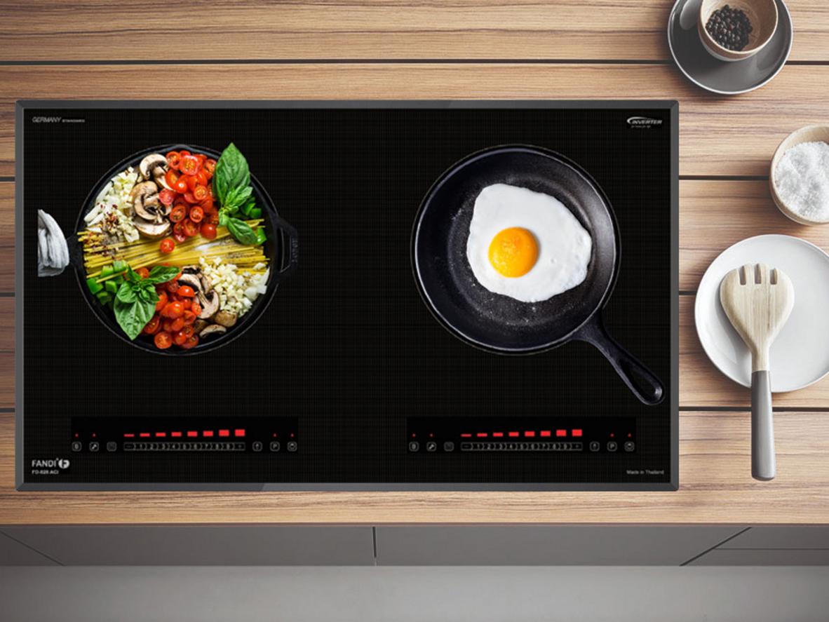 Tổng công suất mạnh mẽ giúp nấu nhanh hơn