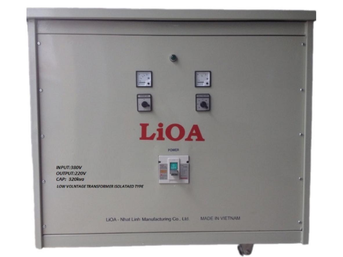 Tổng quan Biến áp đổi nguồn hạ áp 3 pha 320 KVA Lioa 3K322M2DH5YC
