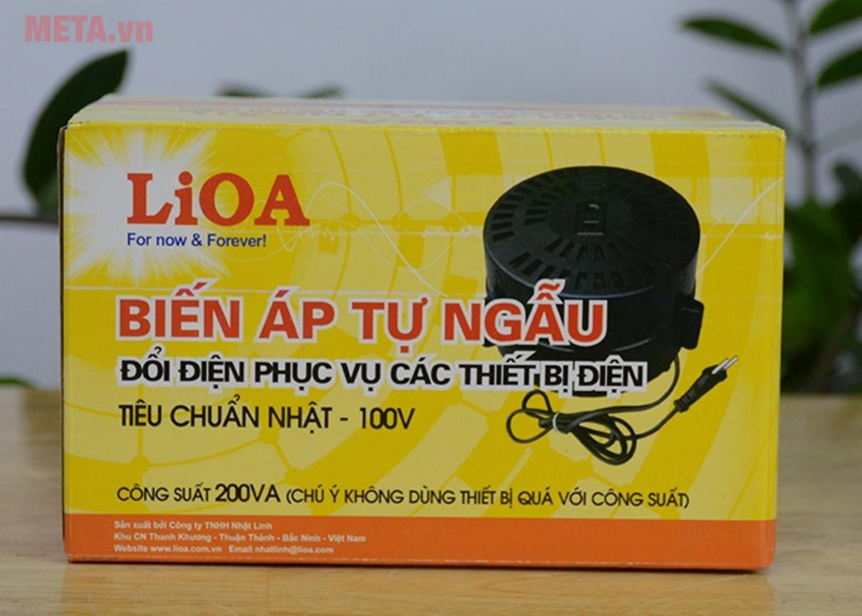 Tổng quan Biến áp đổi nguồn hạ áp Lioa DN002/DN002A 1P - 200VA