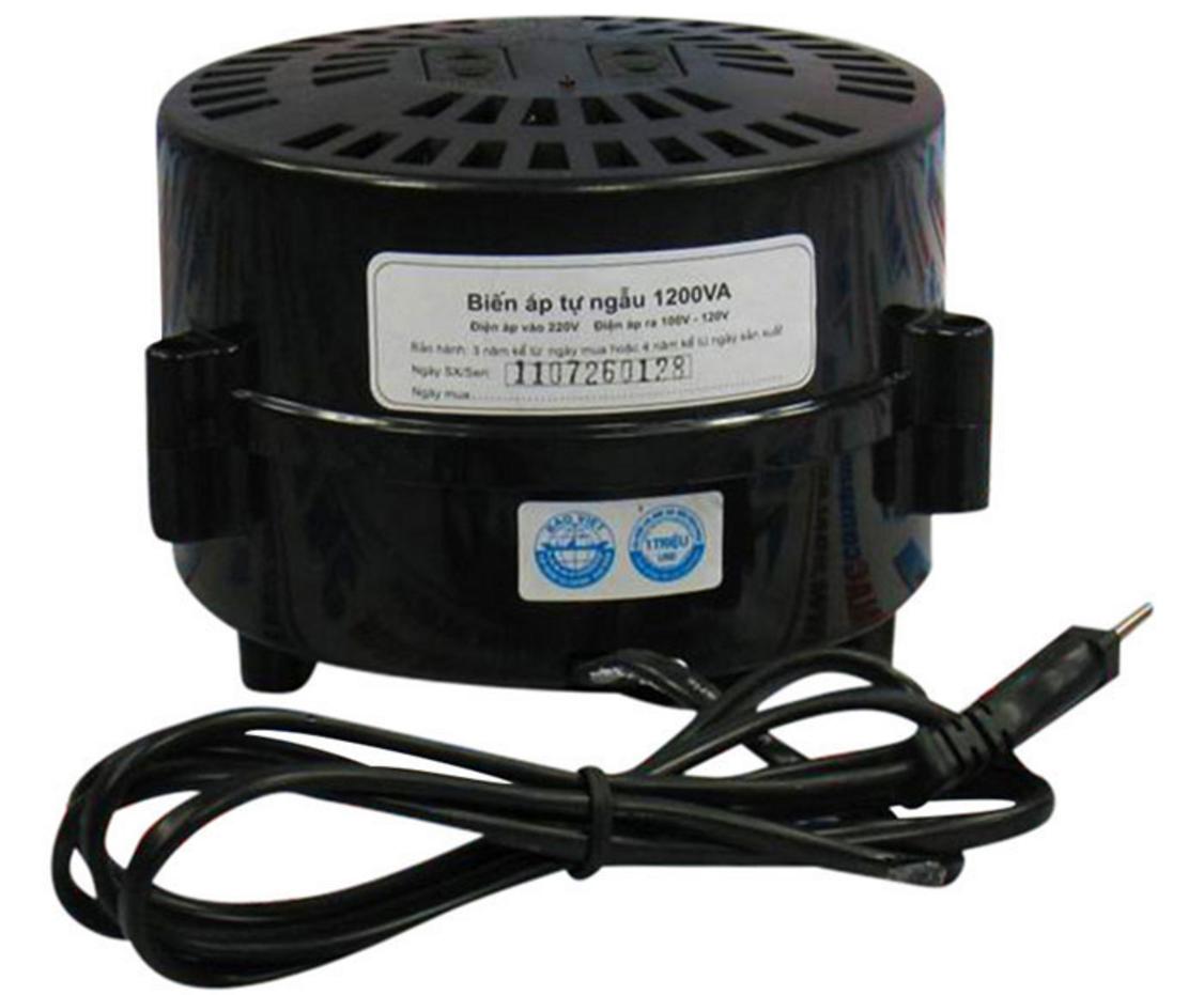 Biến áp đổi nguồn hạ áp Lioa DN012 (DN012A) 1P - 1200VA