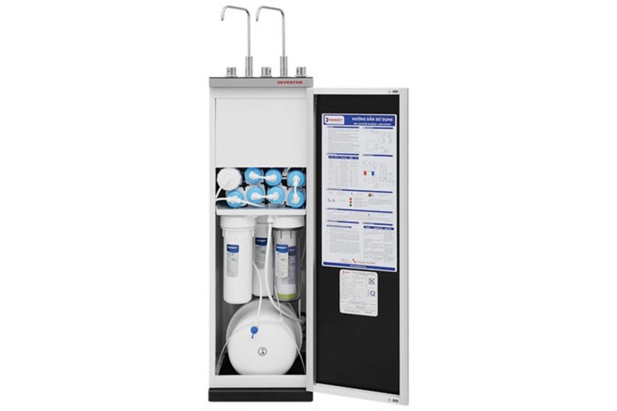 Bình chứa 10 lít cho nhu cầu dùng nước ổn định.