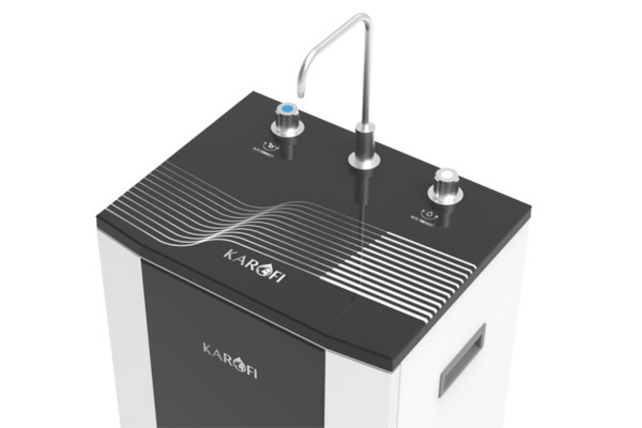 Bình chứa 5 lít và 2 vòi lấy nước tiện lợi