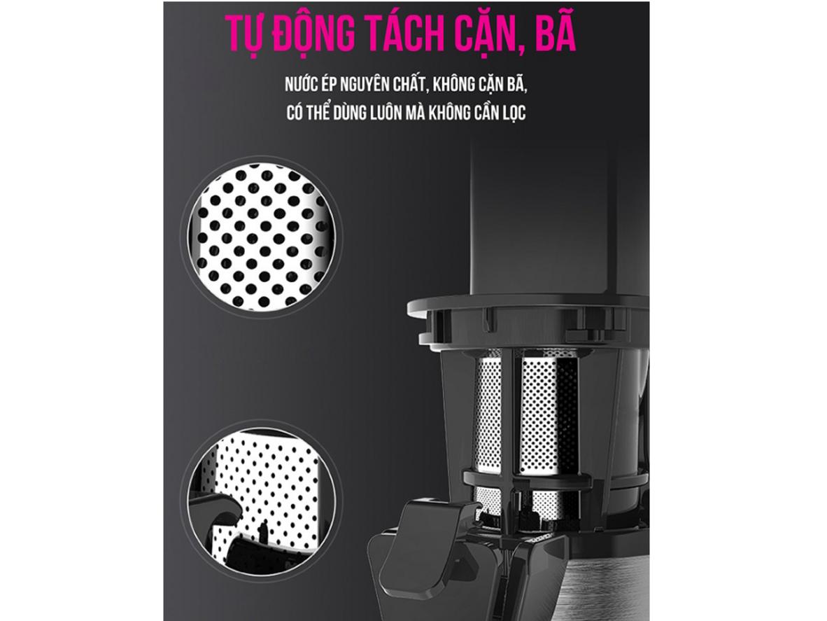 Tiện dụng cho gia đình 3-5 người với bình chứa 500ml