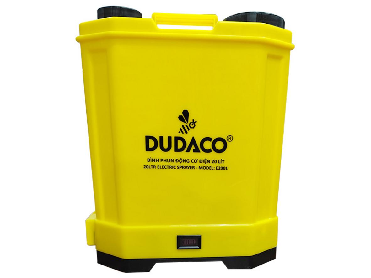 Tổng quan Bình đeo vai động cơ điện thông minh Dudaco E2001 (20 lít)