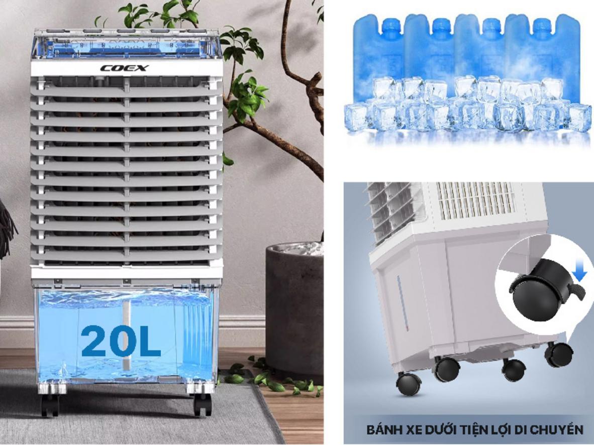 Bình nước 20 lít giúp sử dụng tiện lợi hơn.