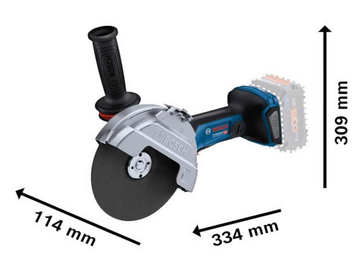 BITURBO Brushless mang lại sức mạnh cắt/mài ấn tượng