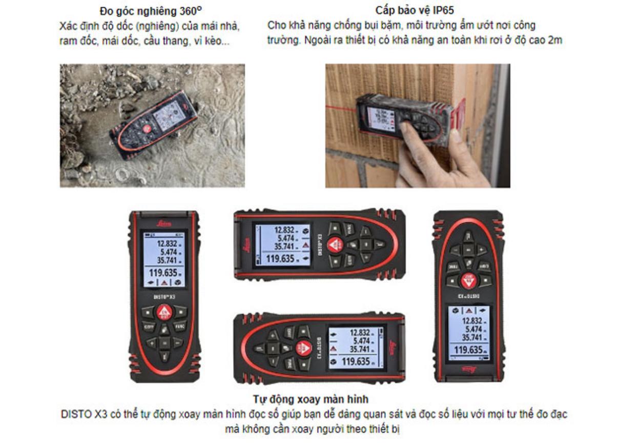 Bluetooth kết nối app DISTO giúp lưu và chuyển dữ liệu nhanh chóng.