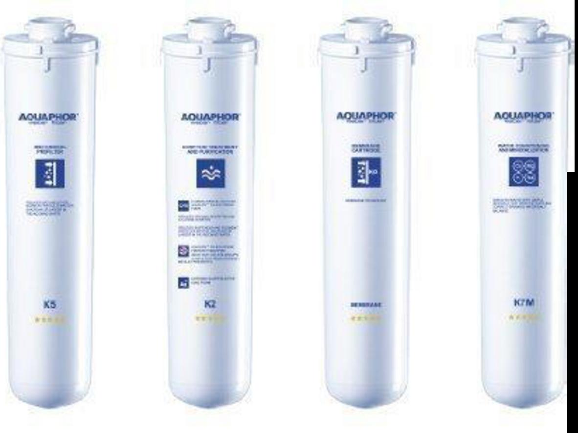 Sơ đồ 4 lõi lọc K5, K2, RO, K7M