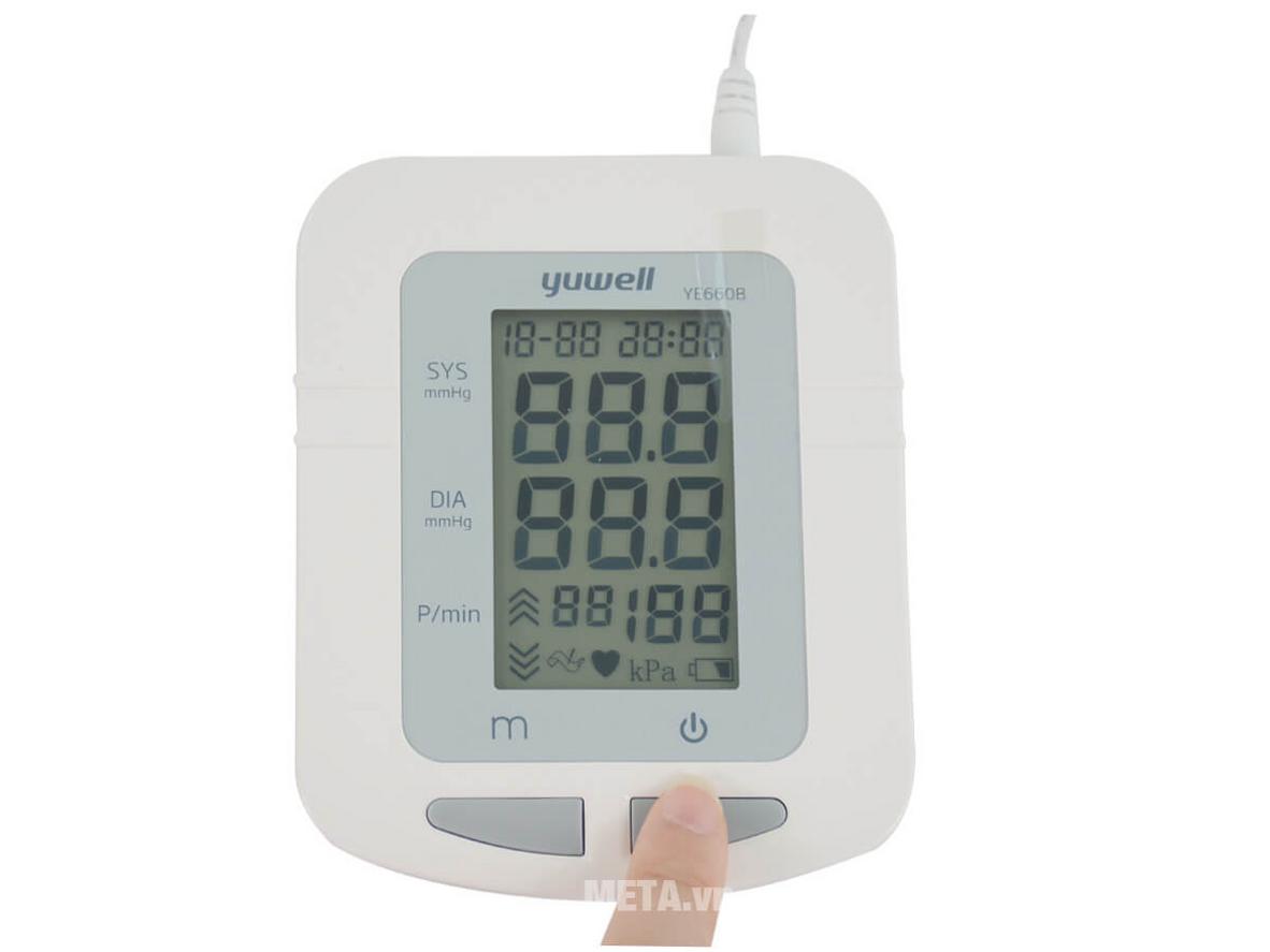 Bộ nhớ 74 kết quả đo phục vụ theo dõi sức khỏe