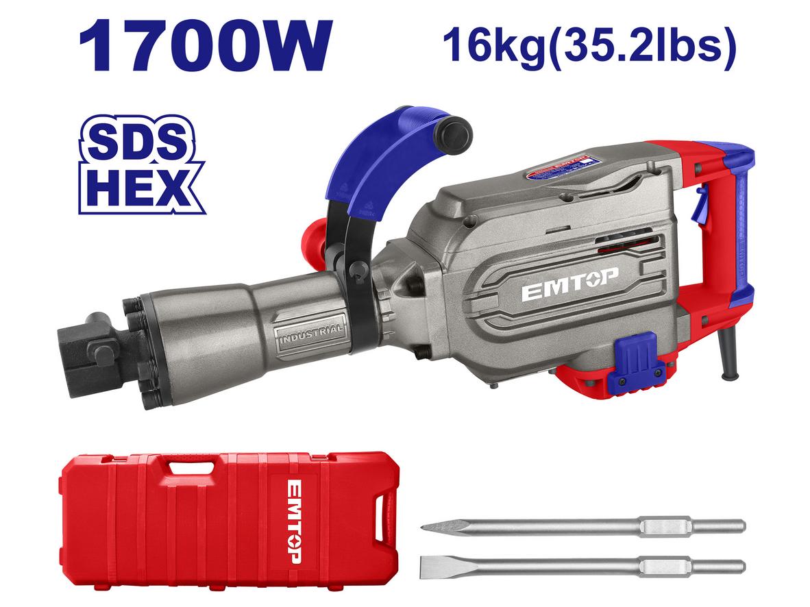 Bộ phụ kiện gồm hộp BMC và 2 mũi đục