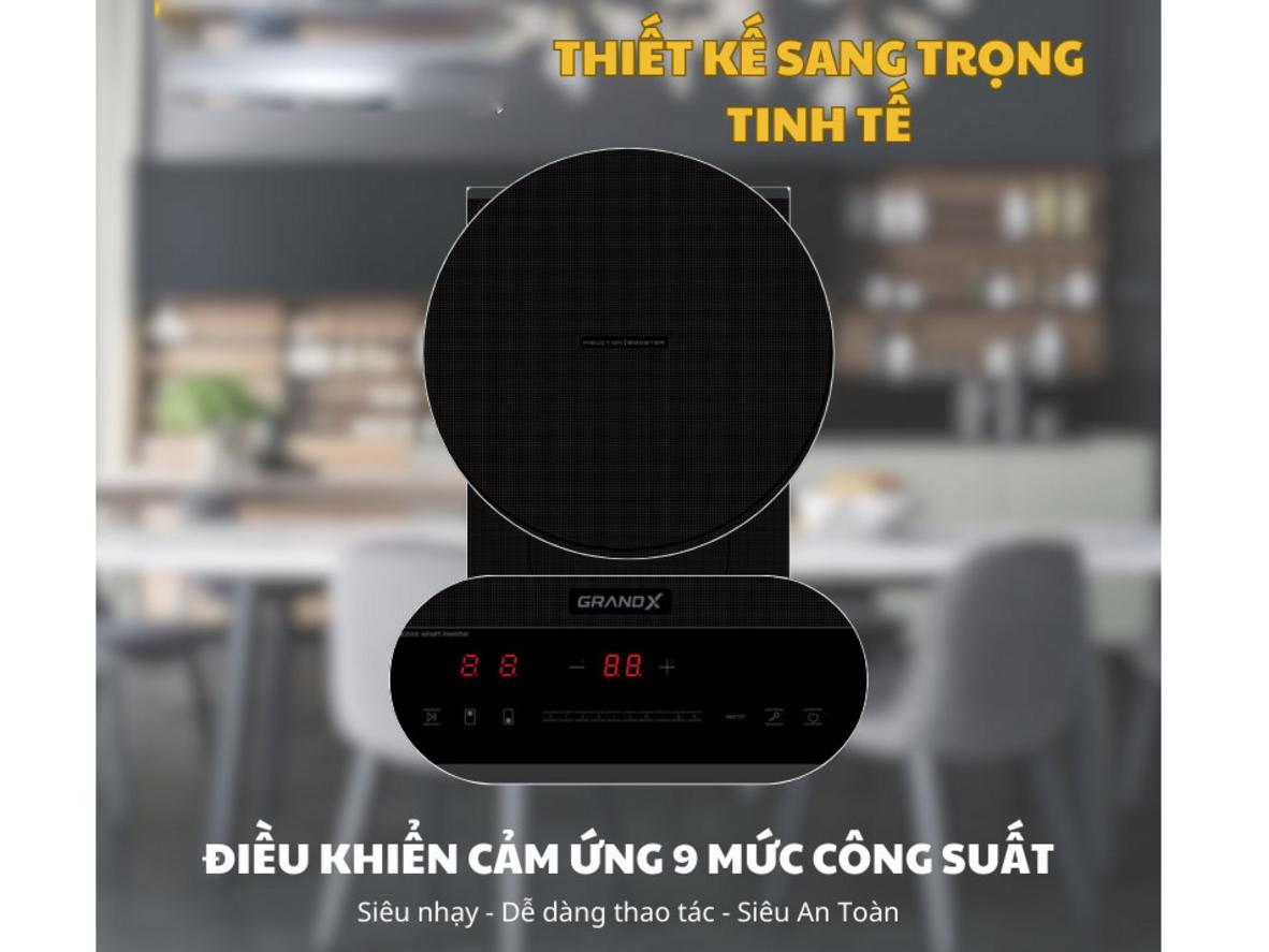 Nấu nhanh với Booster và 9 mức công suất