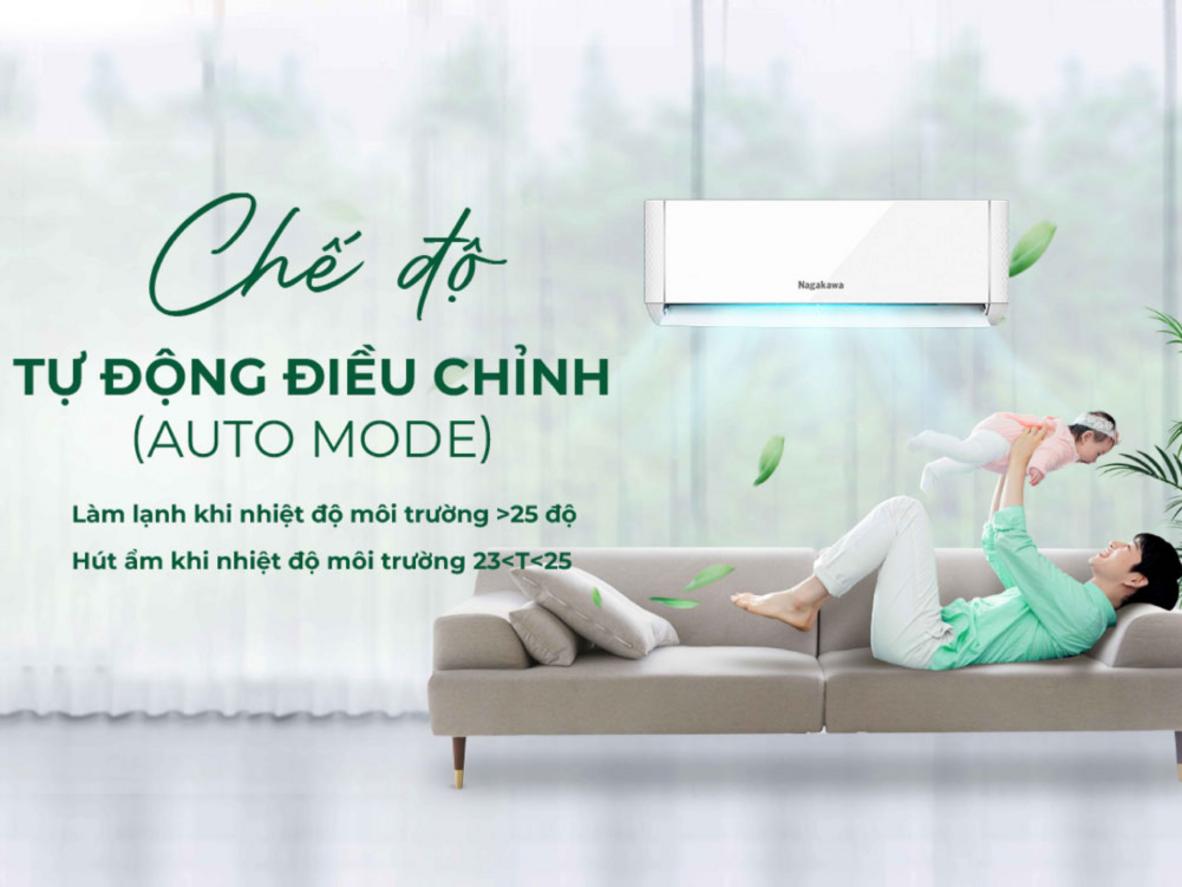 Cảm biến I Feel và luồng gió mạnh mang lại sự thoải mái đúng vị trí