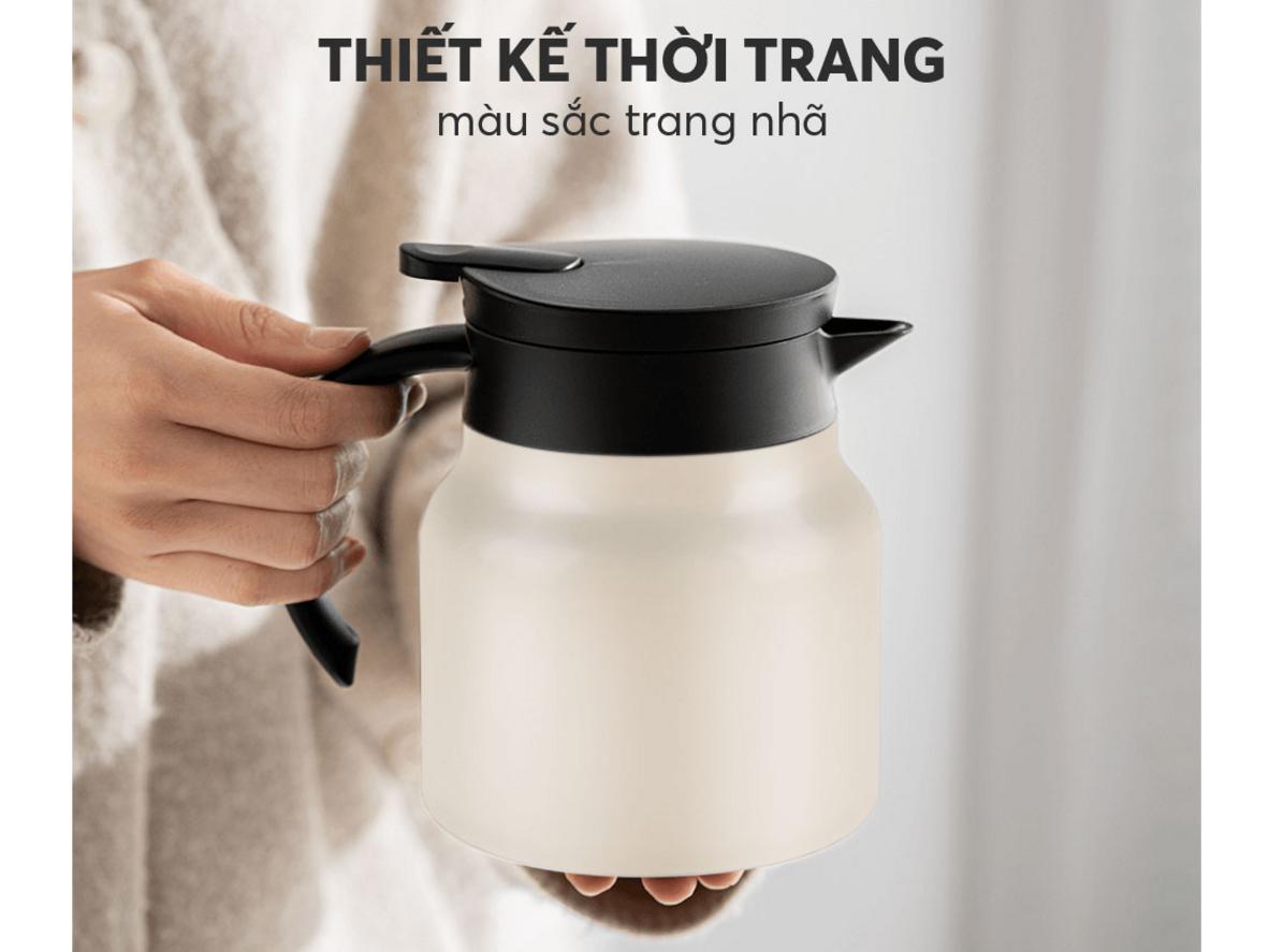 Cấu tạo 3 lớp chân không giúp giữ nhiệt bền bỉ