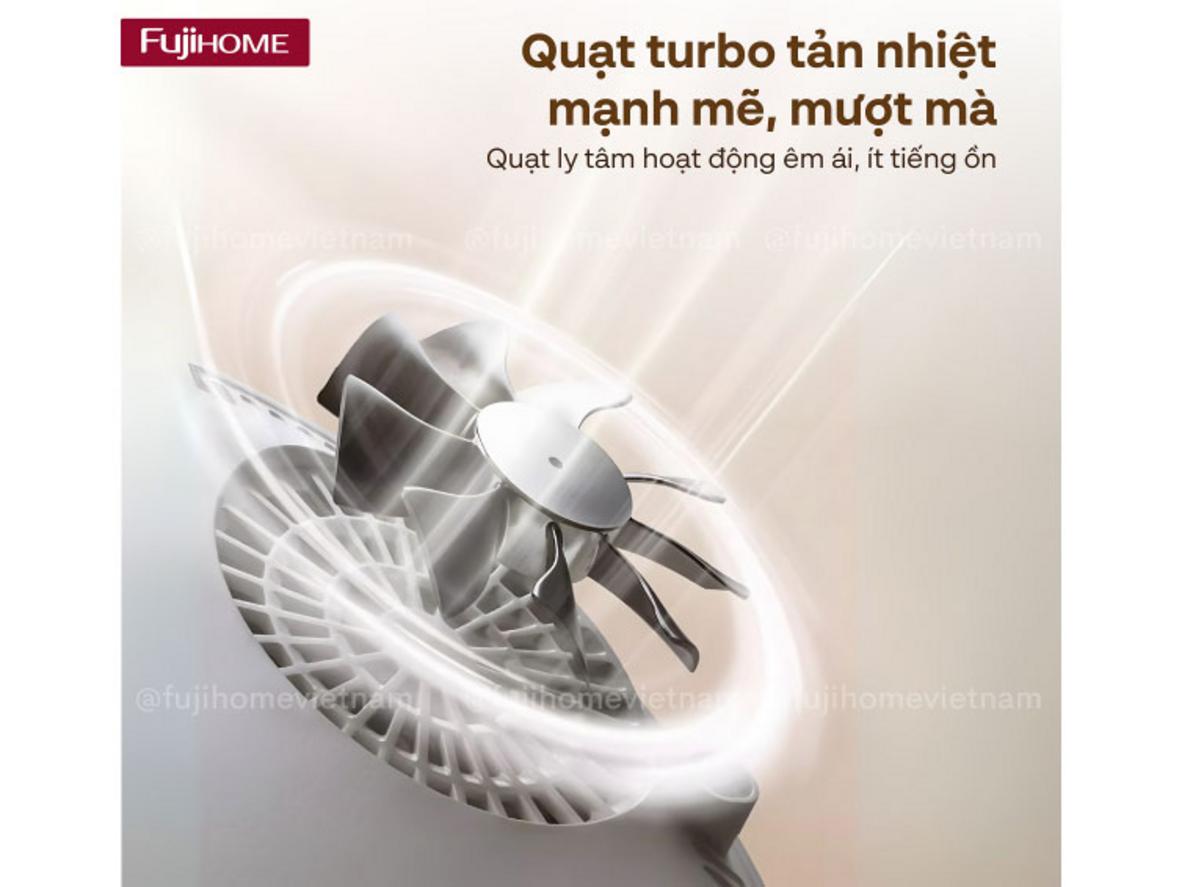 Mặt kính Ceramic bền đẹp, vệ sinh nhanh.