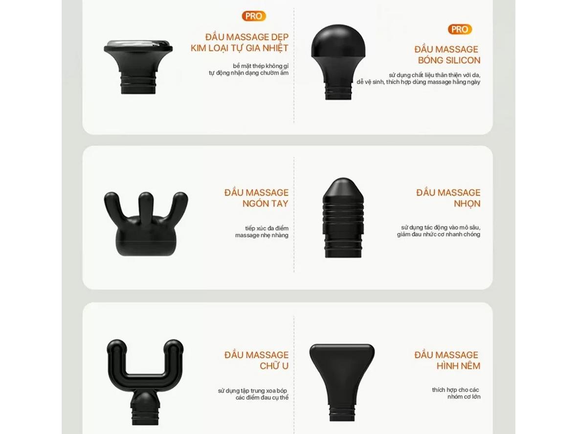 Chườm nóng 45°C trên Philips PPM7303
