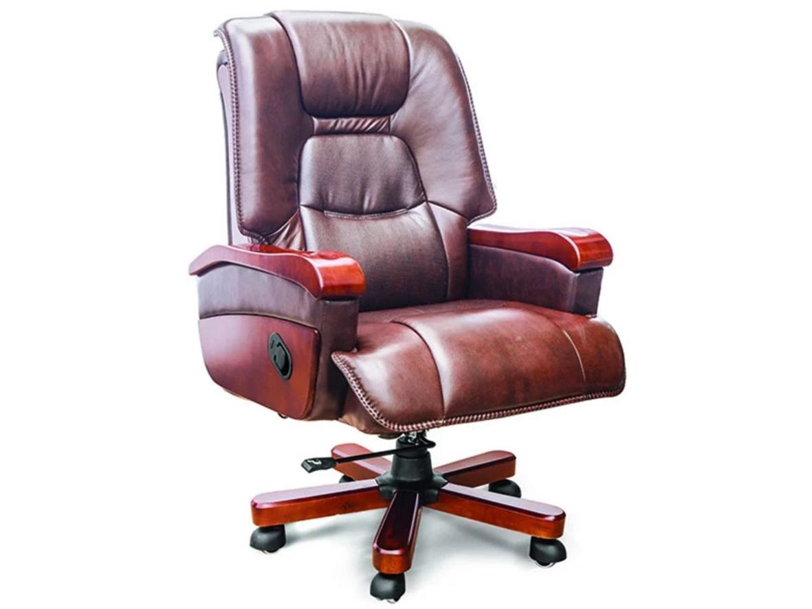 Chân thép ốp gỗ tự nhiên tạo độ bền và vẻ sang trọng.