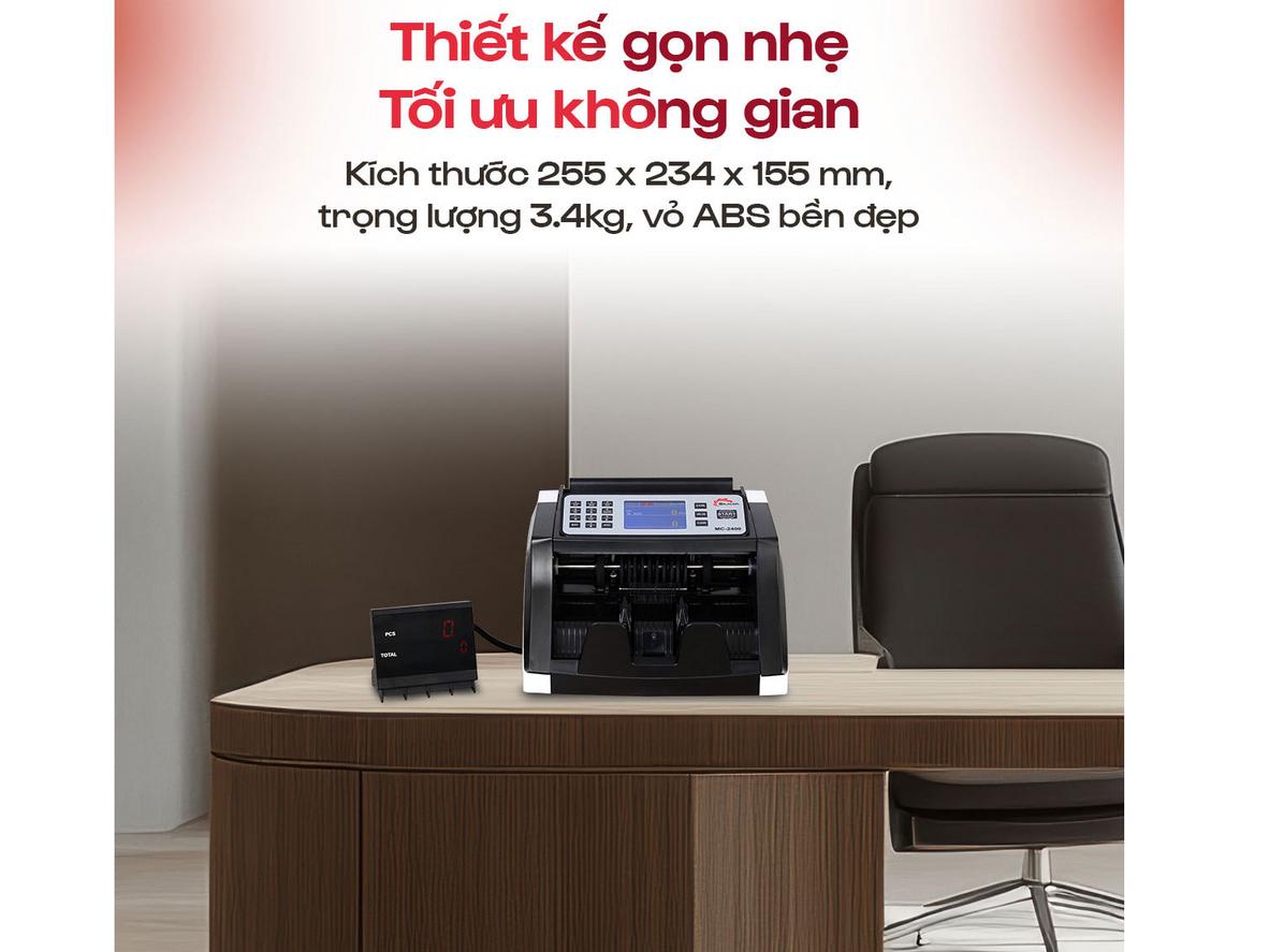 Nhiều chế độ đếm giúp sử dụng linh hoạt mỗi ngày