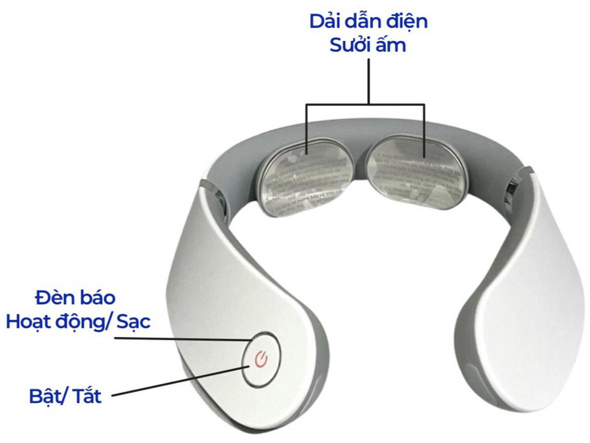 Chườm nóng hồng ngoại cho cảm giác ấm dễ chịu
