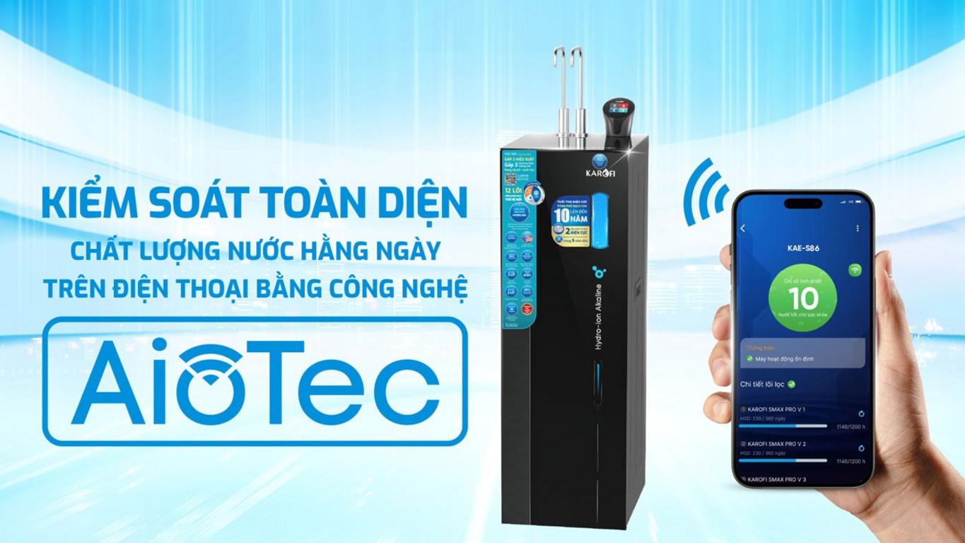 Công nghệ Hydro-ion kiềm với điện cực Titanium phủ Bạch Kim