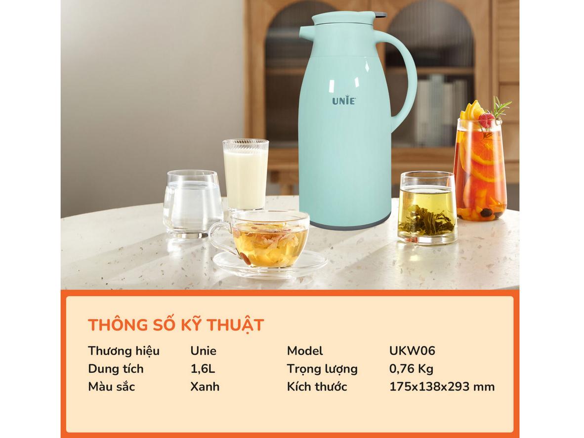 Công nghệ khóa nhiệt 5 lớp giúp giữ nhiệt đến 24 giờ.