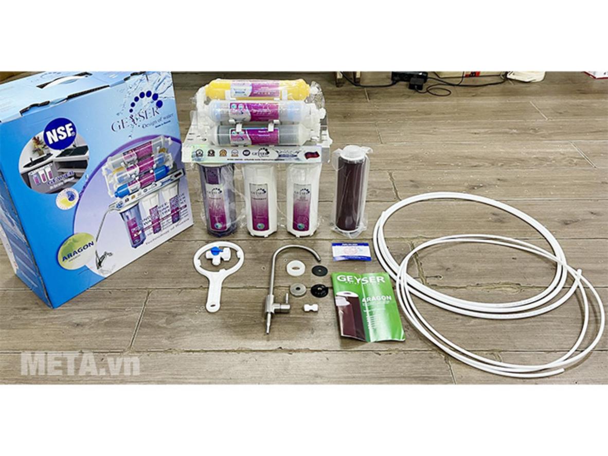 Công nghệ Nano Geyser và lõi Aragon giữ khoáng tự nhiên