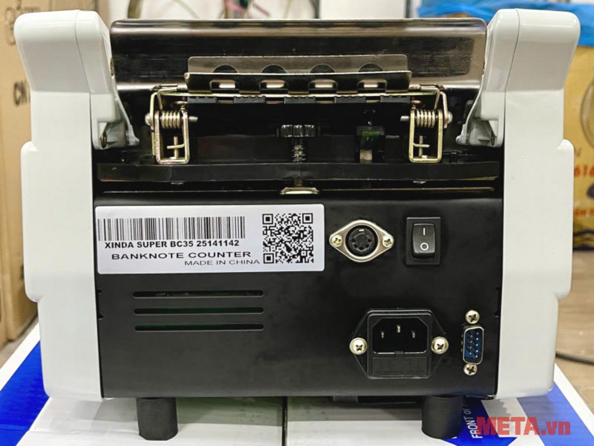 Cổng RS232 và hệ thống hút bụi của Xinda Super BC-35