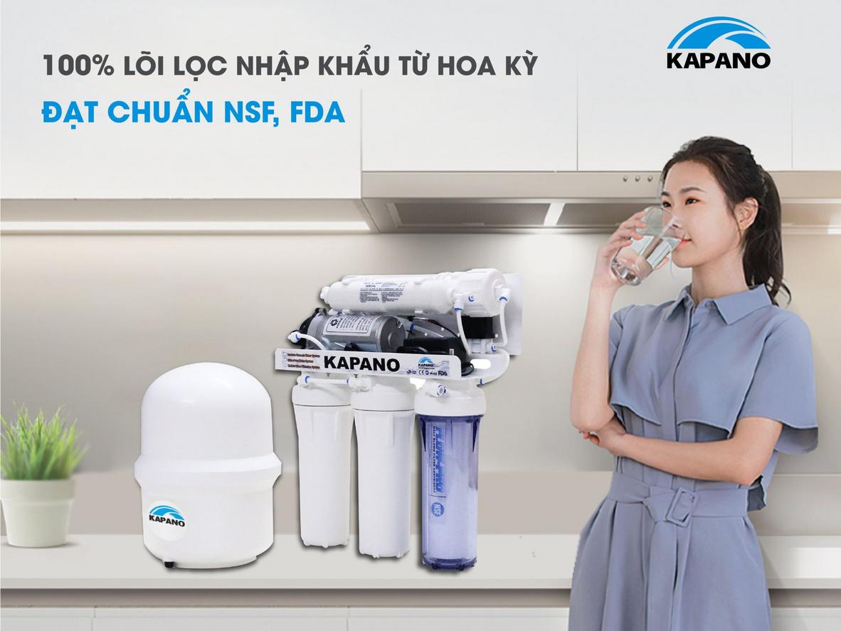 Công suất lọc 15 lít/giờ cho nhu cầu gia đình