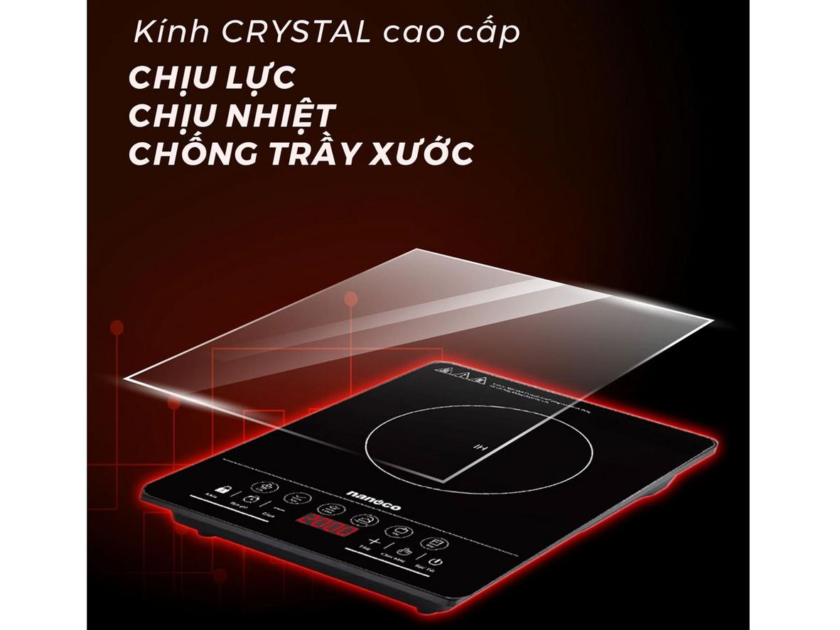 Công suất mạnh giúp nấu nhanh và tiện lợi.